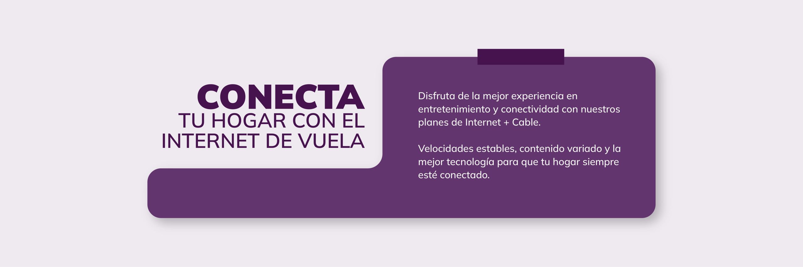 internet residencial. cable, wifi